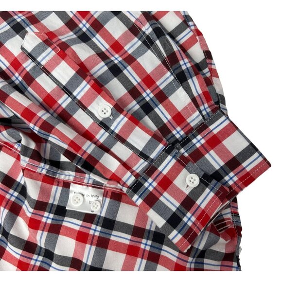 Classic Collection Men's Long Sleeve Shirt Regular Fit - Made In Italy - Size XL - Picture 3 of 6